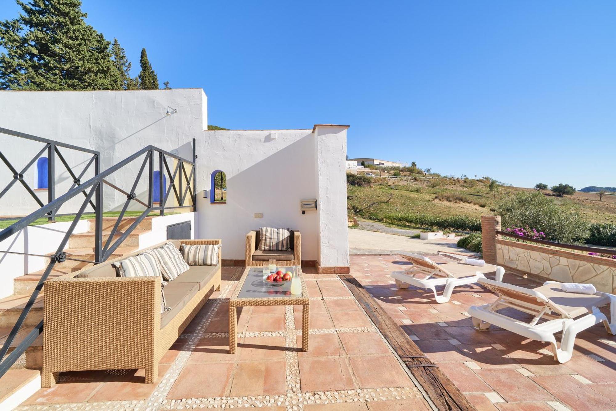 Finca Alcaparain Con Piscina En Caminito Del Rey-Carratraca Exterior foto